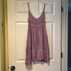 Purple sundress